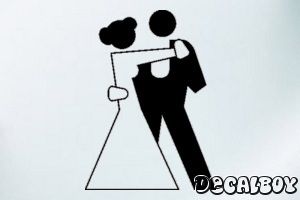 Dancing 289 Car Window Decal