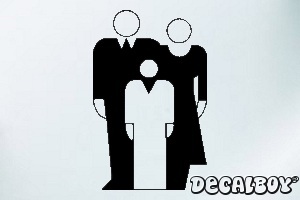 Family 290 Car Window Decal