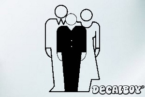 Family 293 Car Window Decal