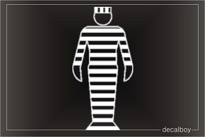 Prisoner Car Window Decal