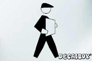 Boy 428 Car Window Decal