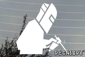 Welder Car Window Decal
