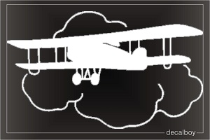 Plane 4 Window Decal