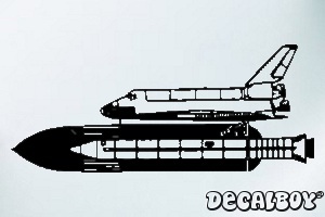 Space Shuttle Window Decal