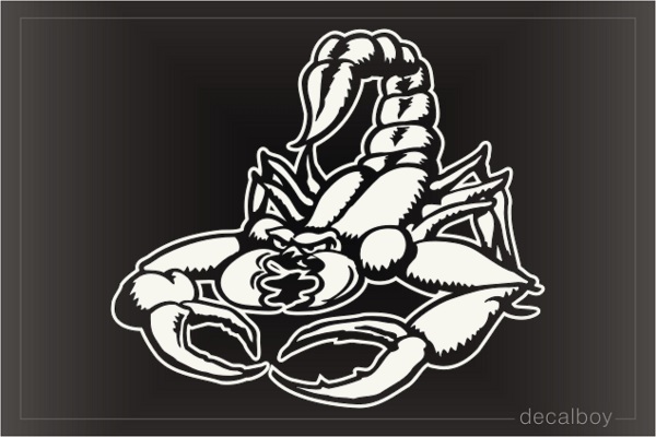 Scorpion 0068 Window Decal