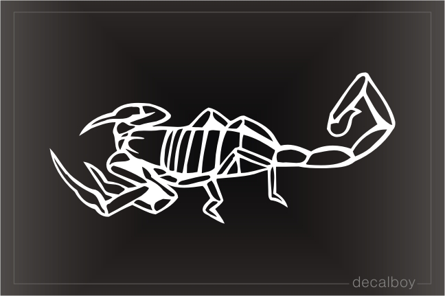 Scorpion 232 Window Decal