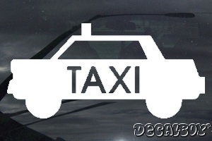 Taxi 2 Window Decal