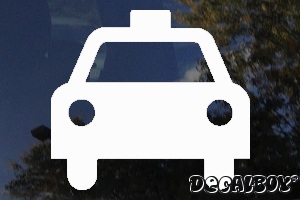 Taxi 3 Window Decal