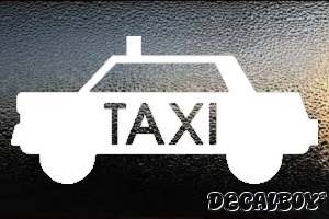 Taxi 5 Window Decal