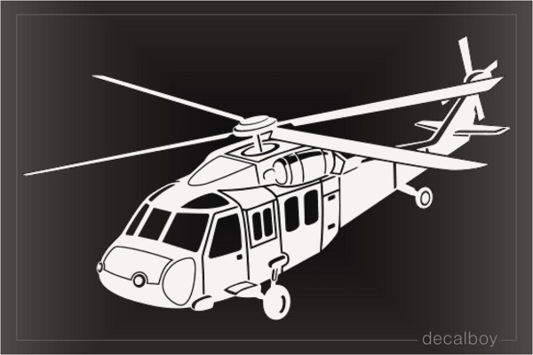 UH 60 Blackhawk Decal