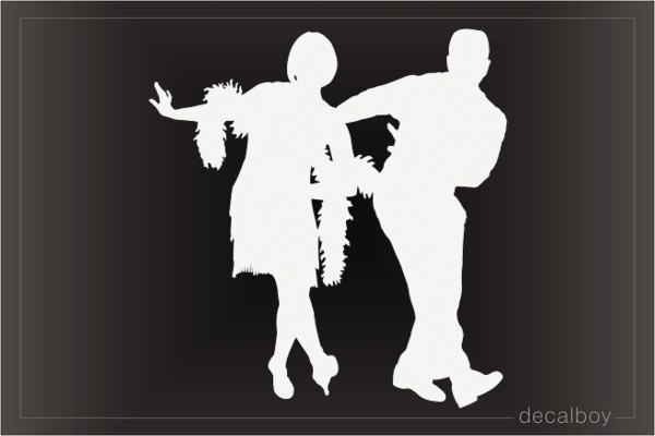 Charleston Dance Decal