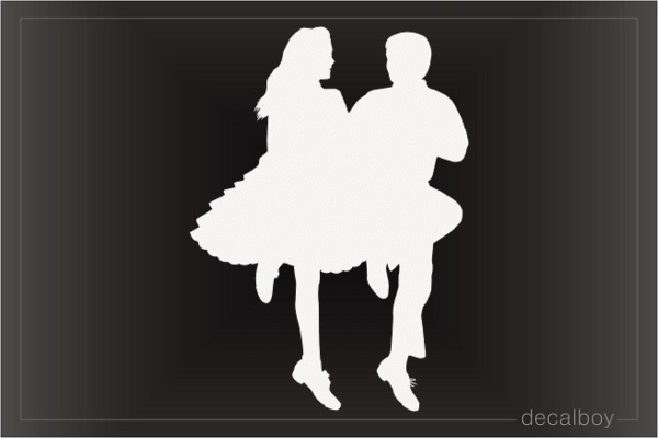 Clogging Dance Decal