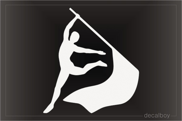 Flag Dance Design Decal
