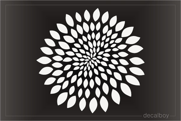 Flower Bloom Decal