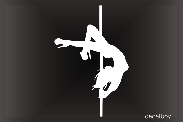 Pole Dancing 2 Decal