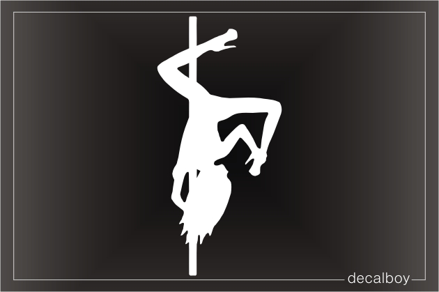 Pole Dancing 4 Decal