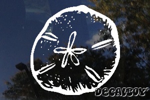 Sand Dollar Window Decal