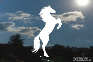 Standing Thoroughbred Horse Decal