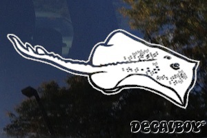 Stingray Window Decal