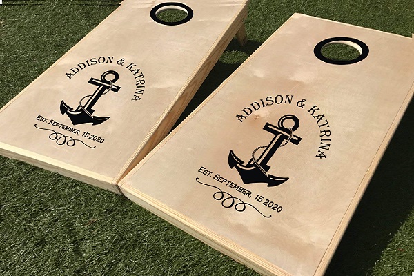 Cornhole Cudtom Decals